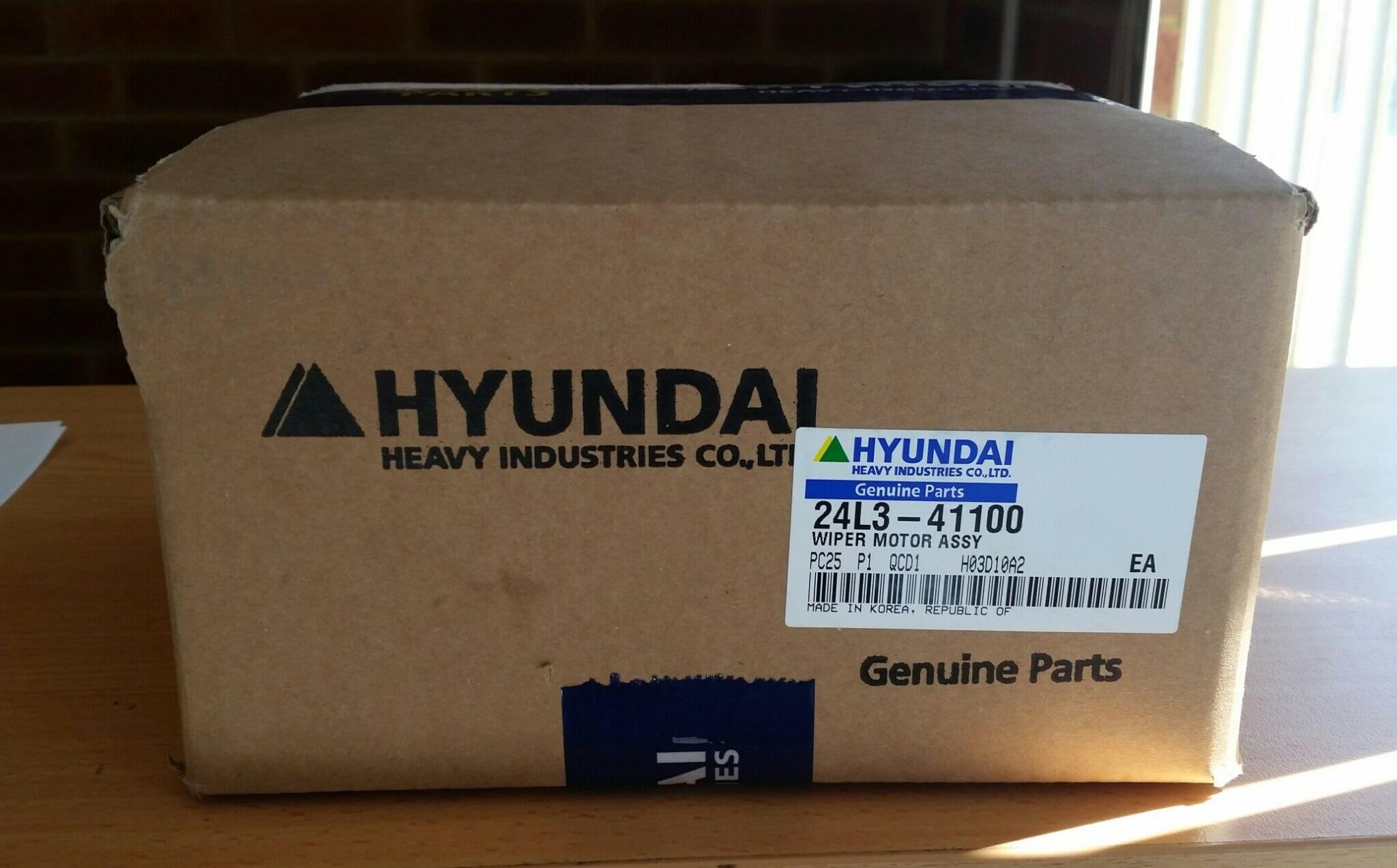 Hyundai 24L3-41100 Wiper Motor