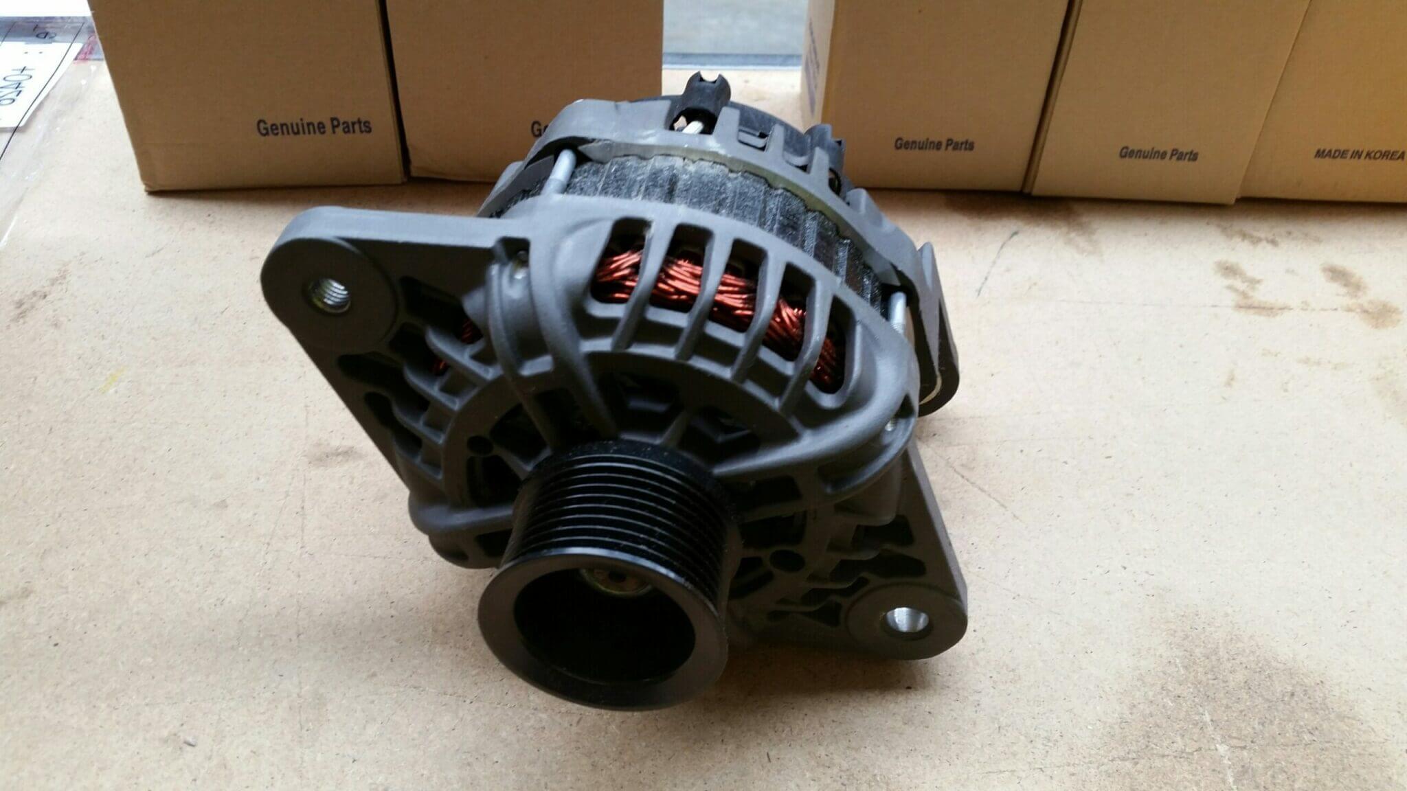 Hyundai 21Q6-42001 Alternator Assy R210LC-7 Excavator Heavy Duty Parts Australia