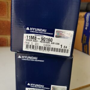 Hyundai 11M8-90160 Drier Assy Receiver Air Con R55-7A Excavator-Heavy-Duty-Parts-Australia-Perth