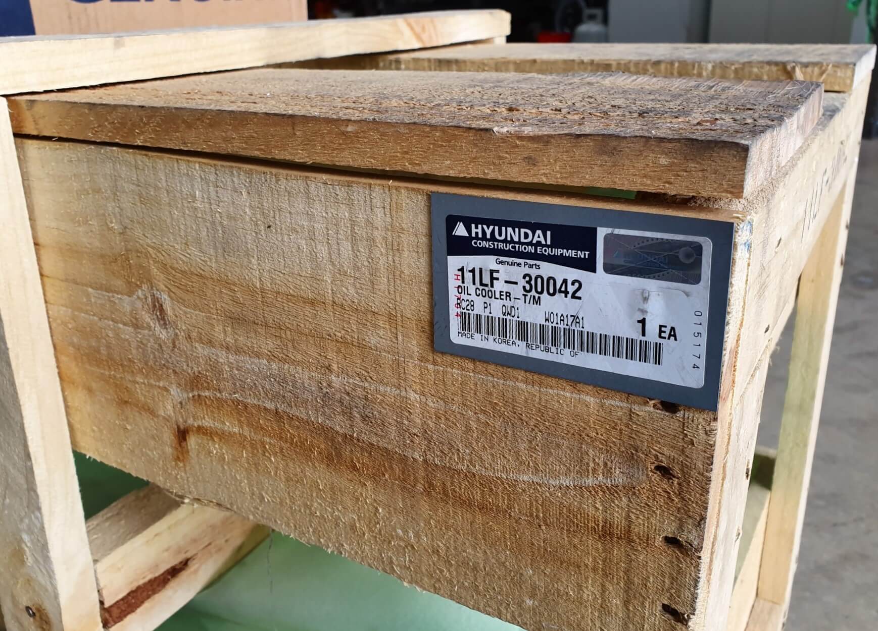 Hyundai 11LF-30042 Transmission Oil Cooler Wheel Loader HL740-7 Heavy Duty Parts