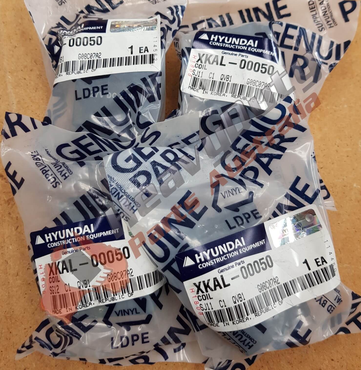 Hyundai XKAL-00050 Coil Excavator Loader Heavy Duty Parts Australia Perth