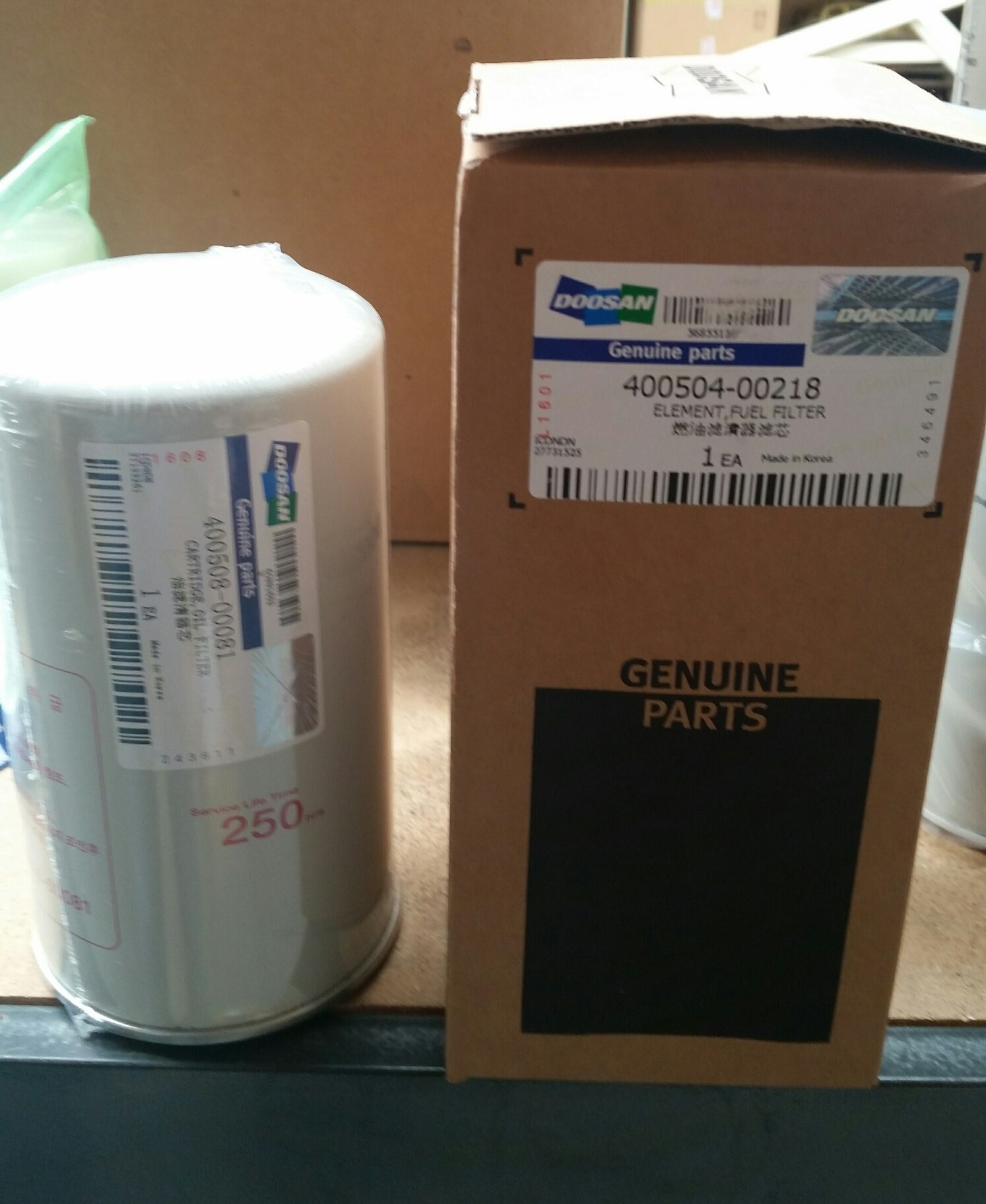 Doosan Genuine Filters