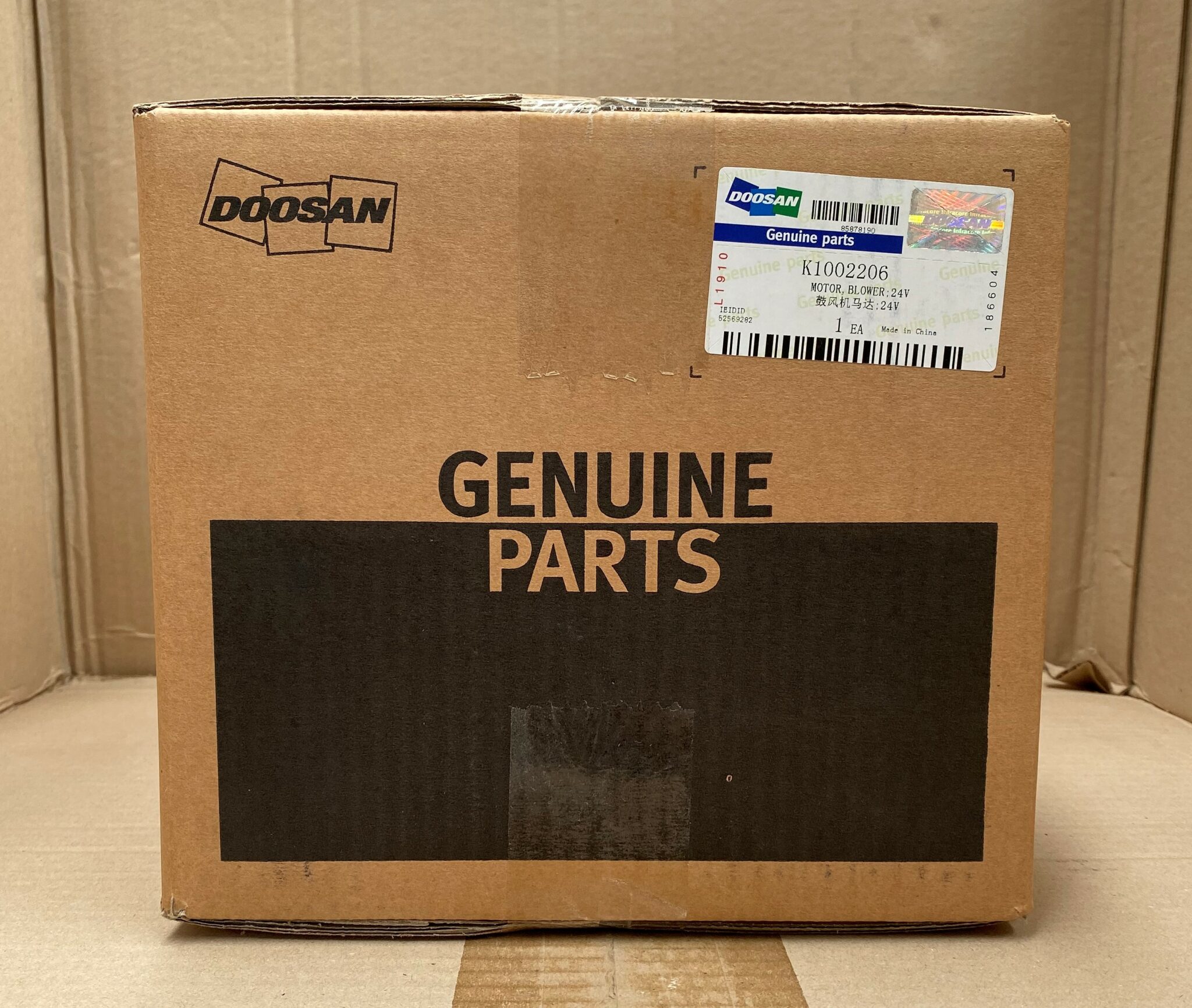 Doosan K1002206 Motor, Blower 24V