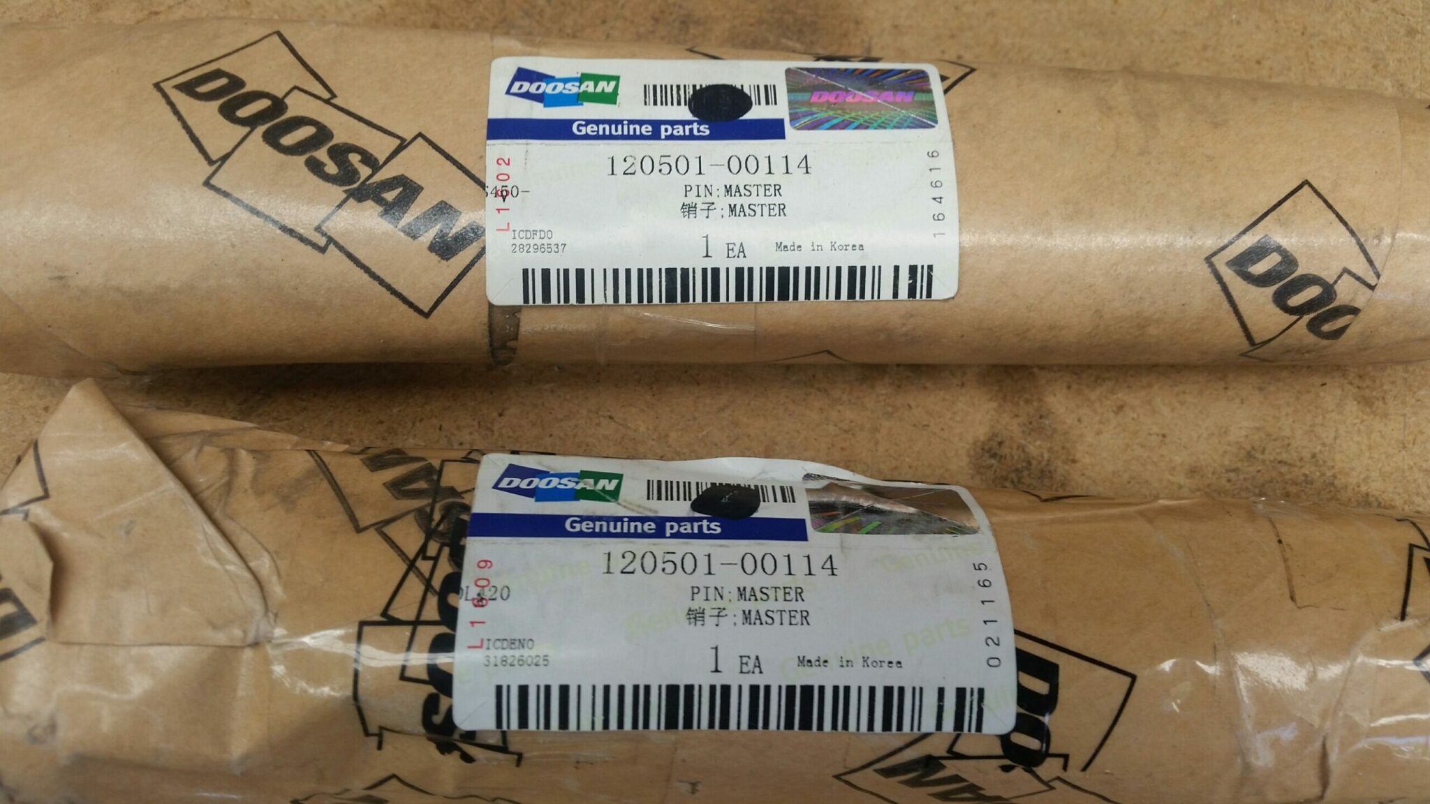 Doosan Master Pin 120501-00114