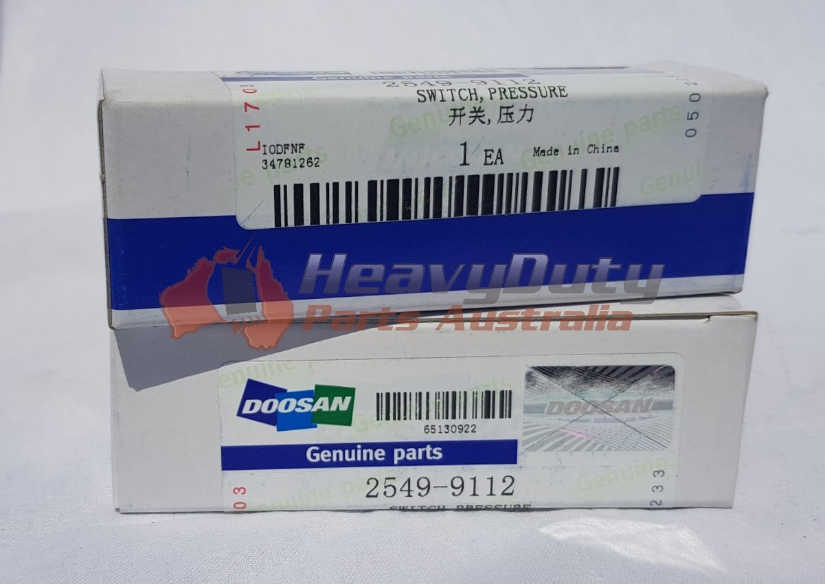 Doosan Pressure Switch 2549-9112