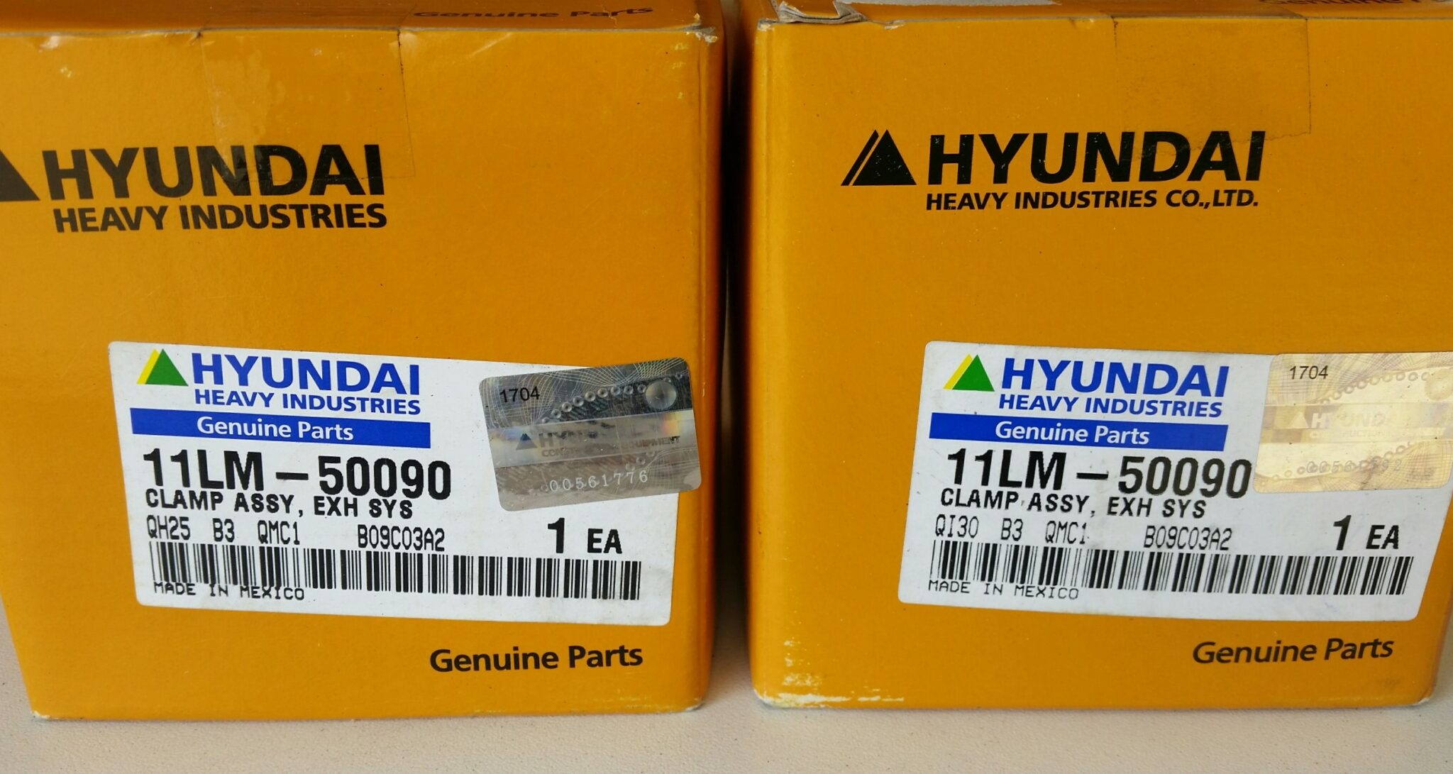 Hyundai Clamp Assy Exhaust 11LM-50090