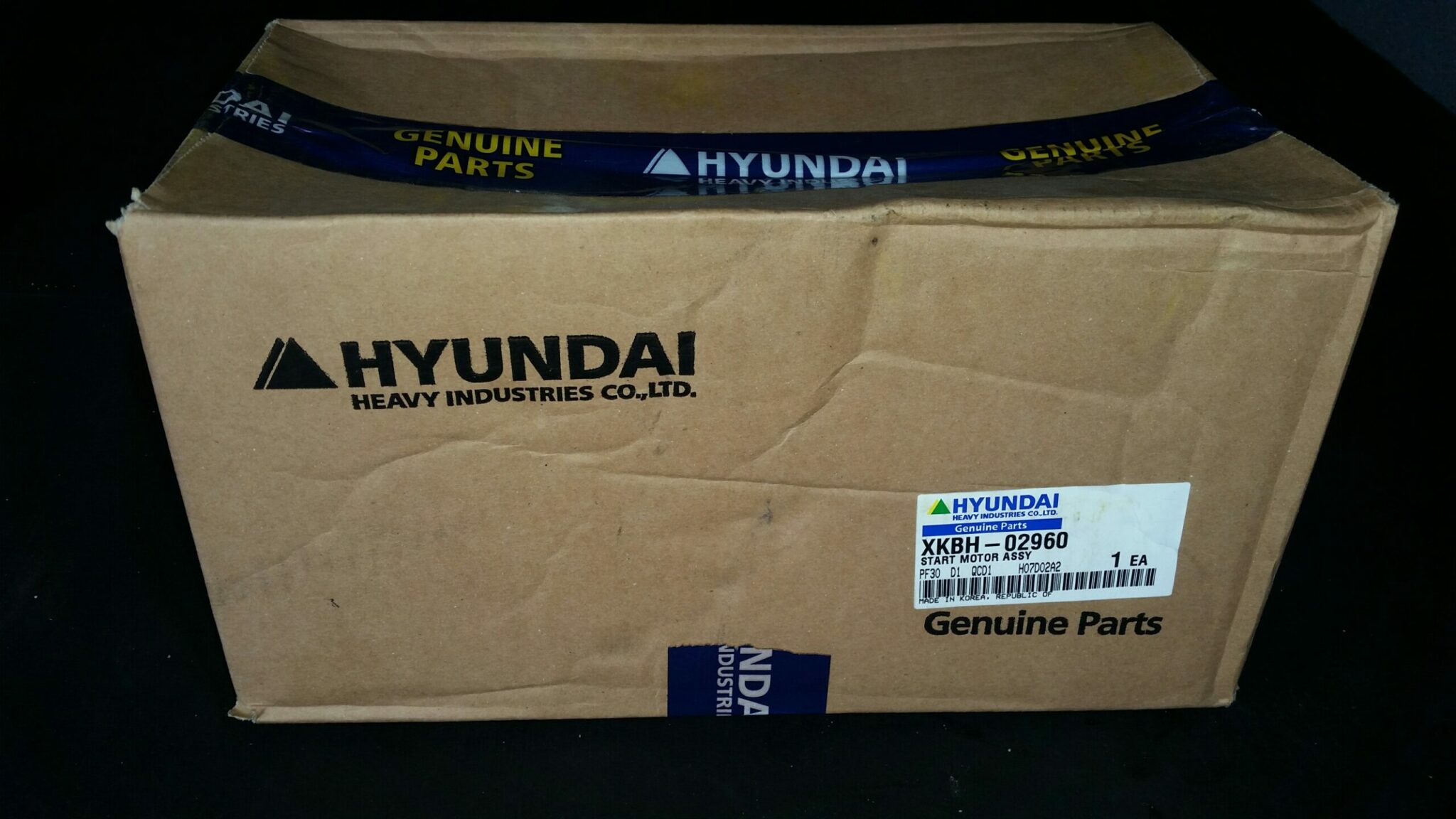 Hyundai Starter Motor Assy XKBH-02960