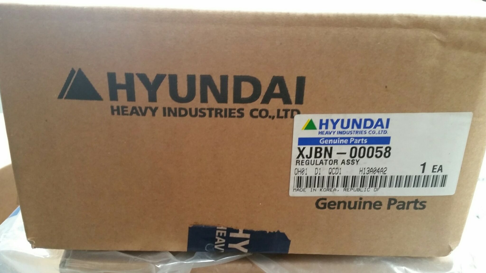 Hyundai Regulator Assembly XJBN-00058
