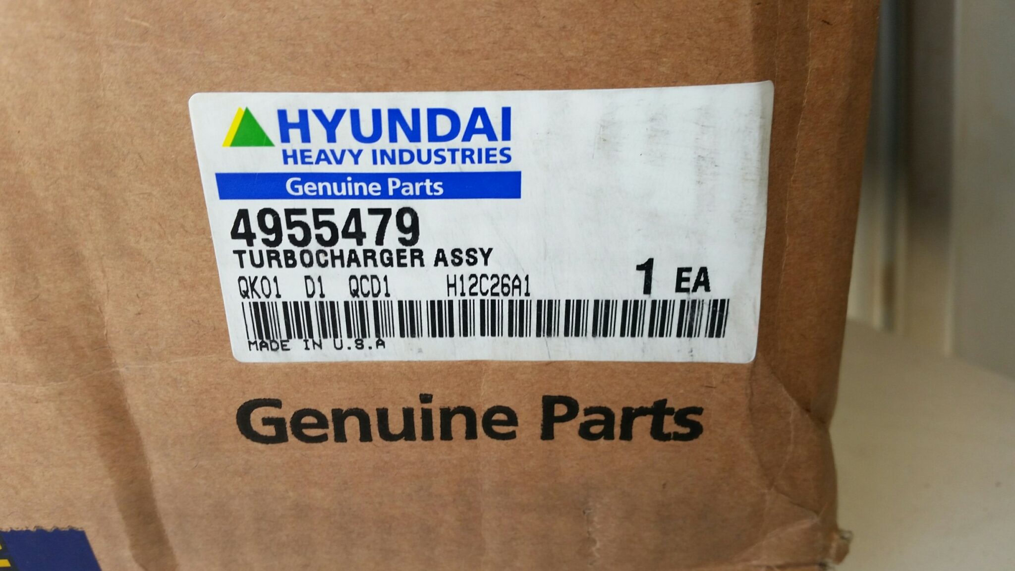 Hyundai Turbocharger Assy 4955479