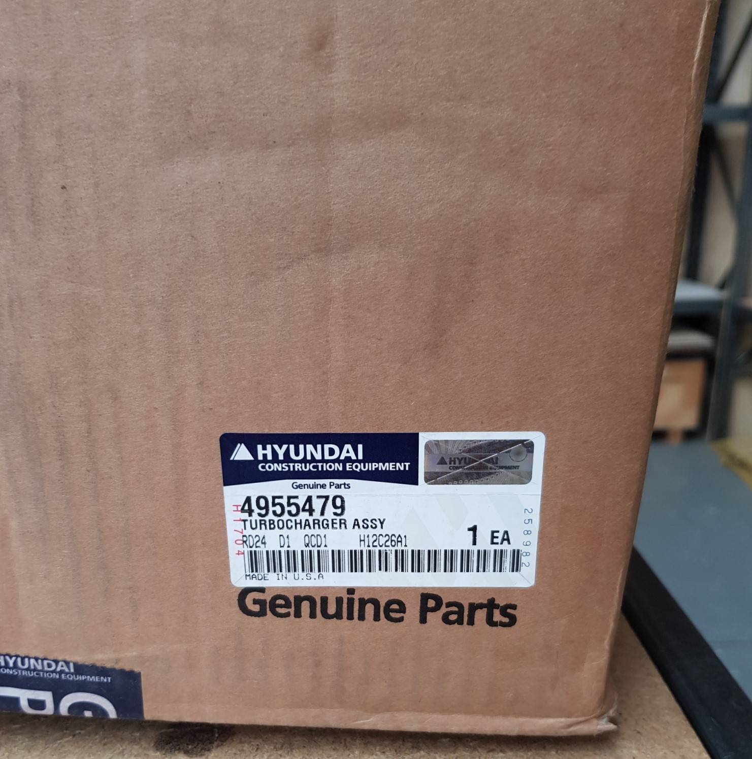 Hyundai Turbocharger Assy 4955479 - Image 2