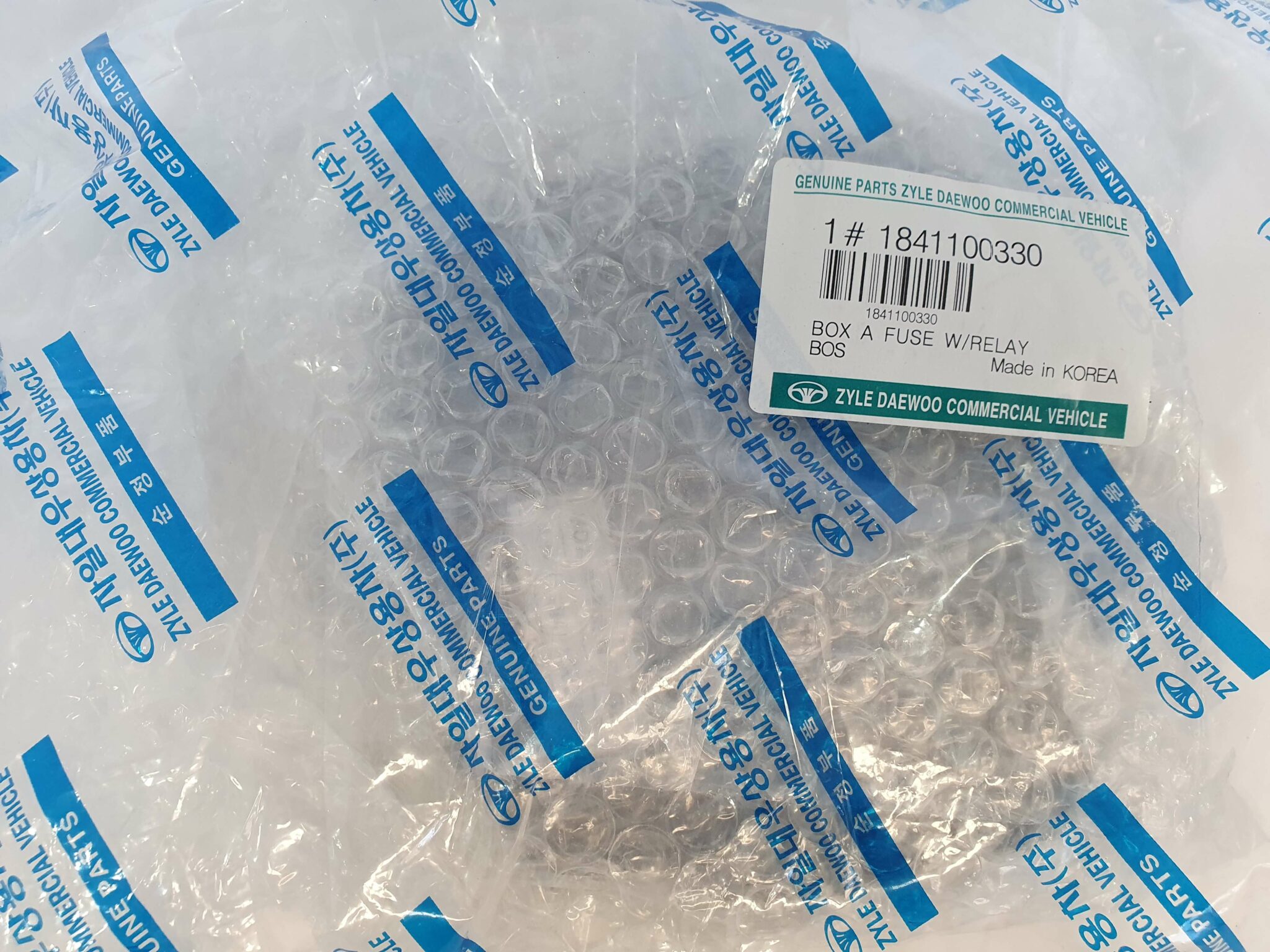 Daewoo Bus Box A Fuse W/Relay 1841100330