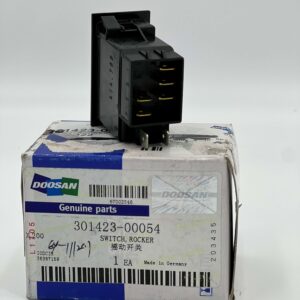 Doosan Rocker Switch 301423-00054 Heavy Duty Parts Australia Perth Excavator Wheel Loader