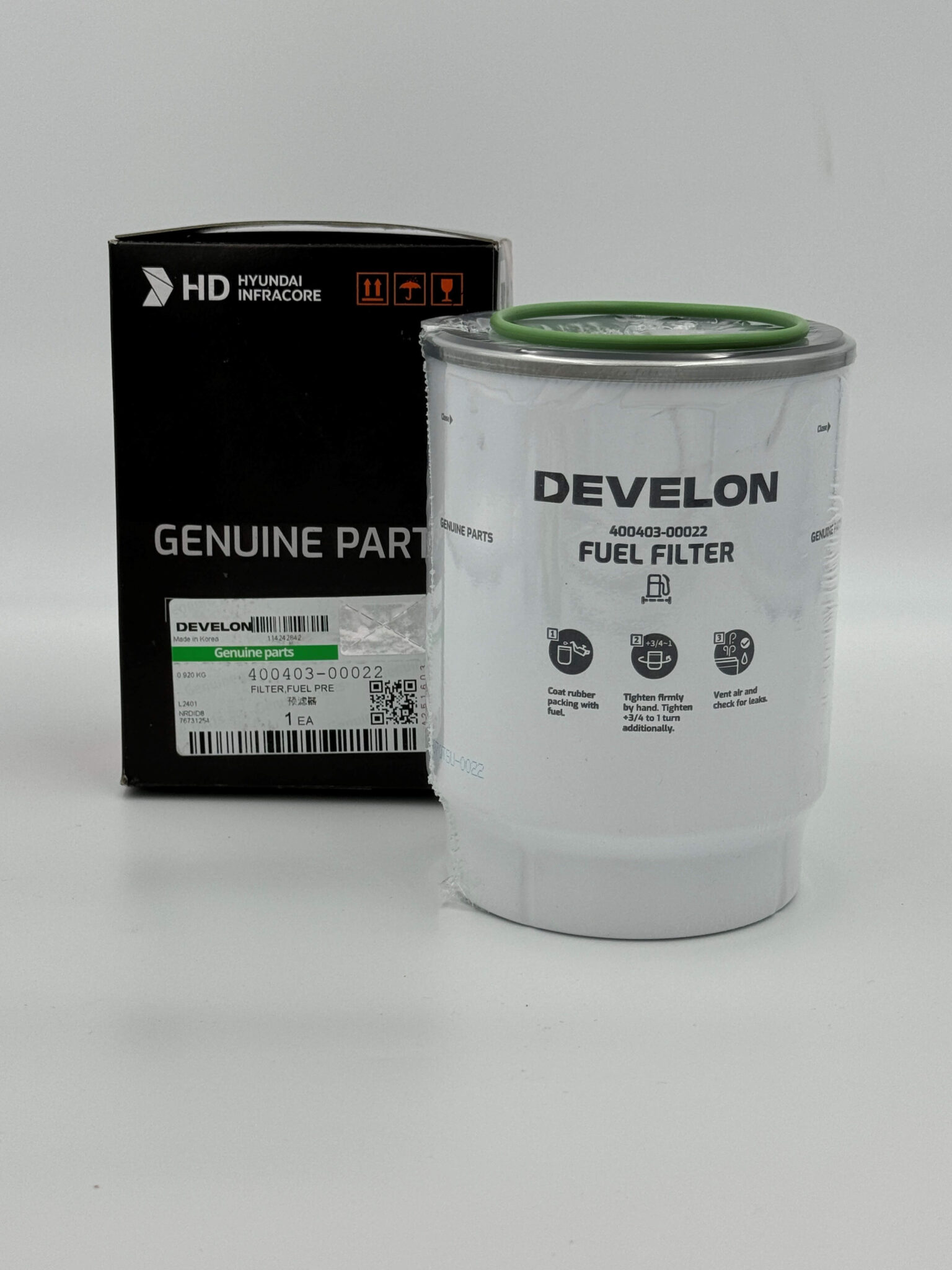 Develon Filter, Fuel Pre 400403-00022 Excavator Heavy Duty Parts Australia