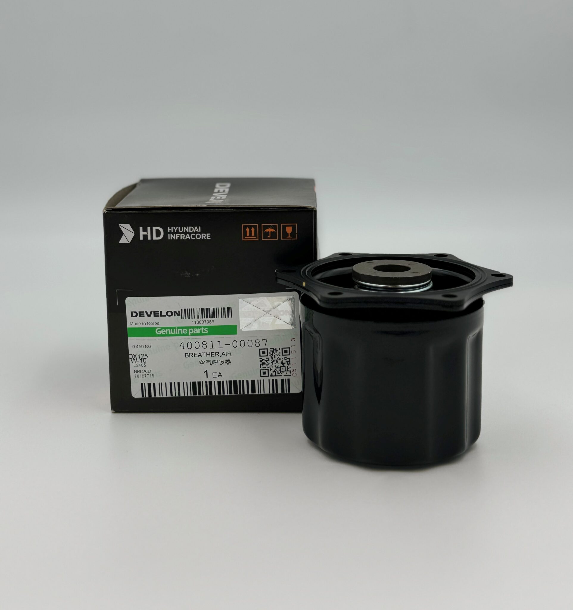 Develon Breather, Air 400811-00087 Heavy Duty Parts Australia Perth Excavator Wheel Loader