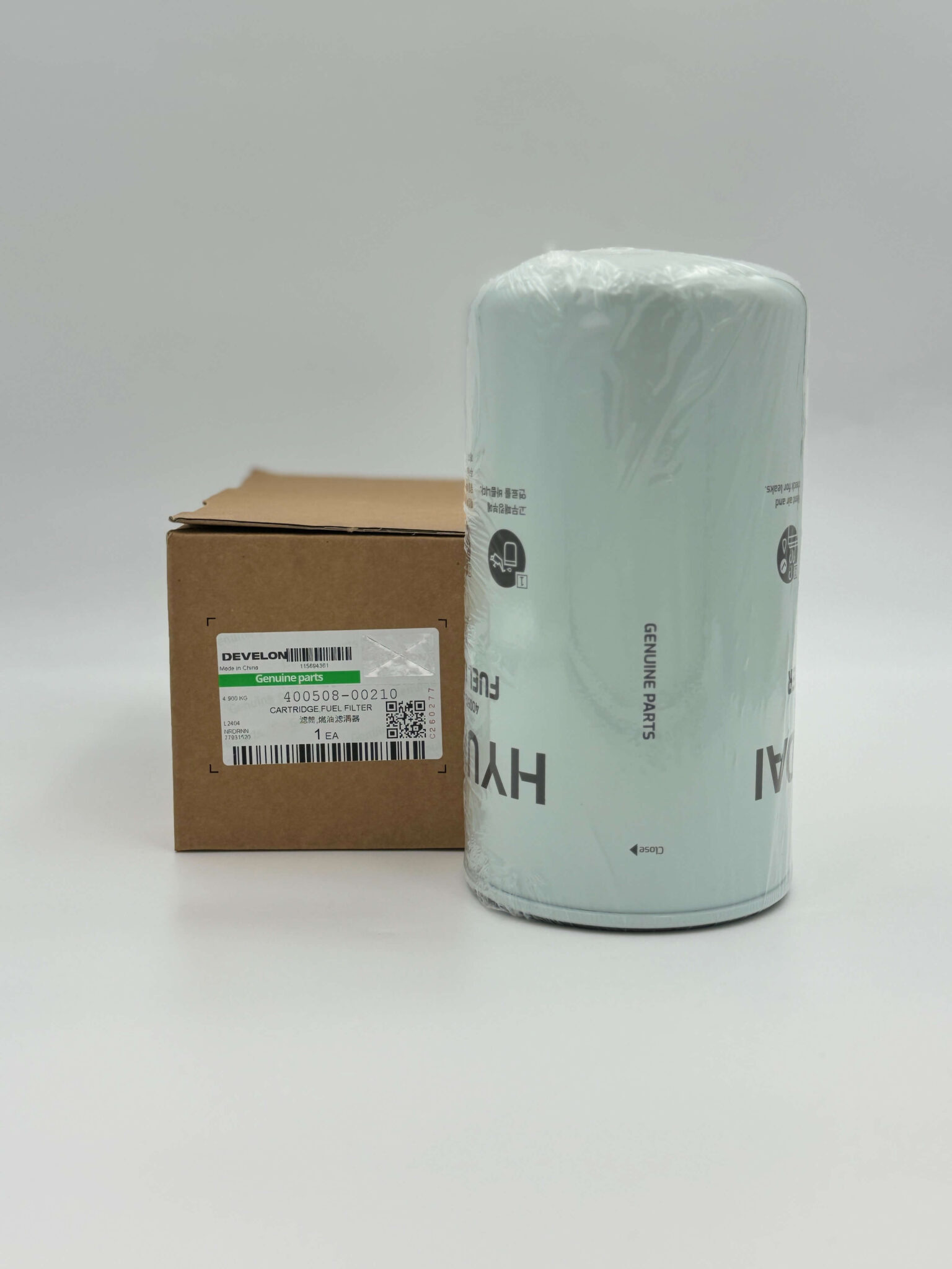 Develon Cartridge, Fuel Filter 400508-00210 Heavy Duty Parts Australia Perth Excavator