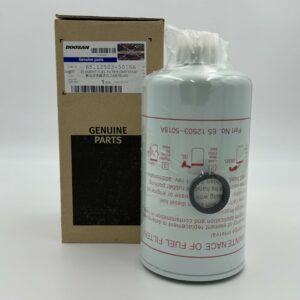 Doosan Element, Fuel Filter; Cartridge 65.12503-5018A Heavy Duty Parts Australia Perth Excavator Wheel Loader