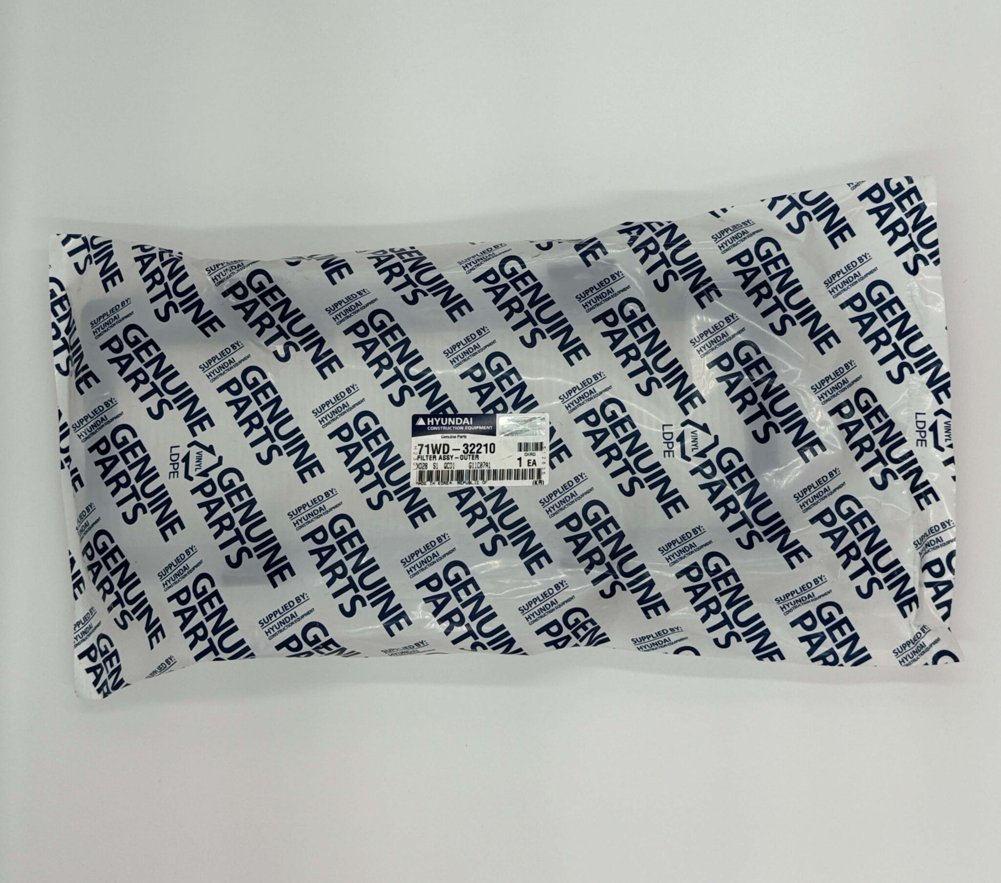 Hyundai Filter Assy, Outer 71WD-32210 Heavy Duty Parts Australia Perth Wheel Loader